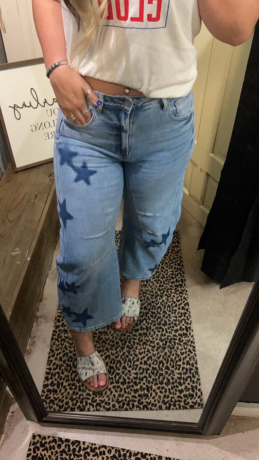 Star barrel Denim