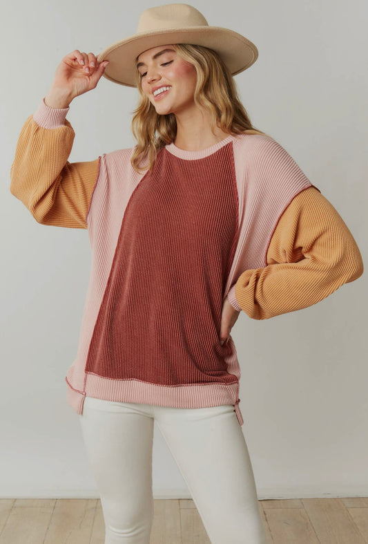 Color Block top