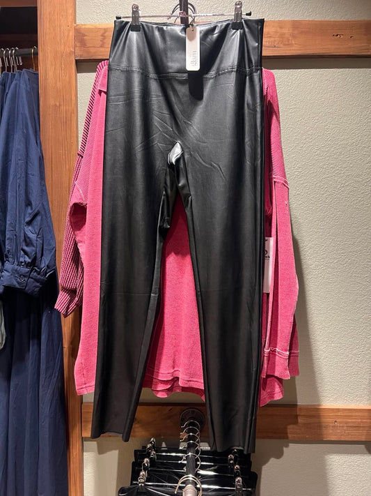 Liquid Leather Leggings