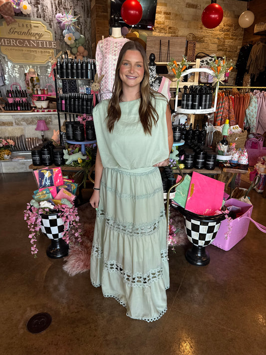 Zay Maxi skirt Set