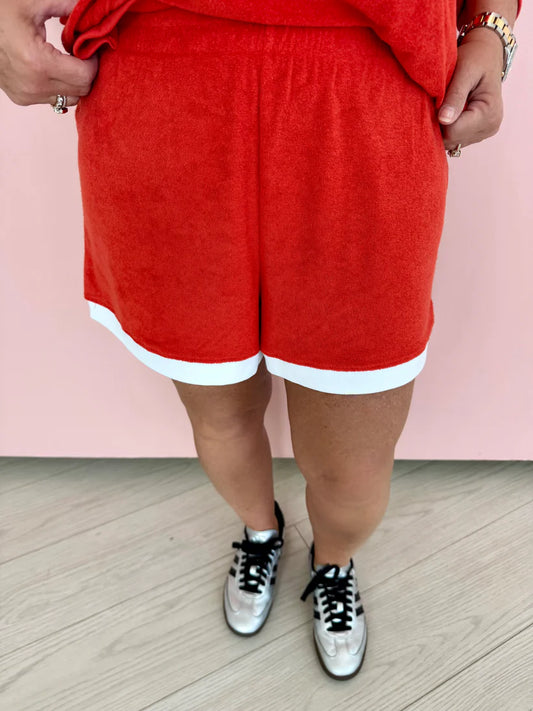 Soyer Terry Short Red