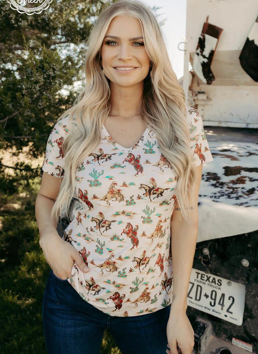 Wonderland Ranch Top