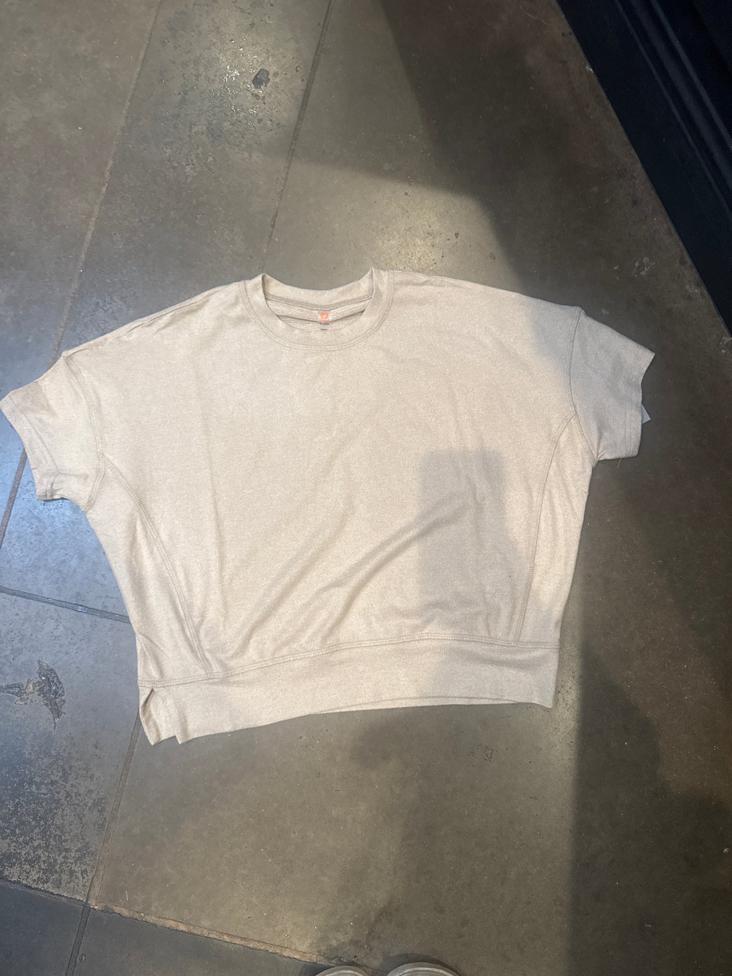 brushed hack dolman top mocha