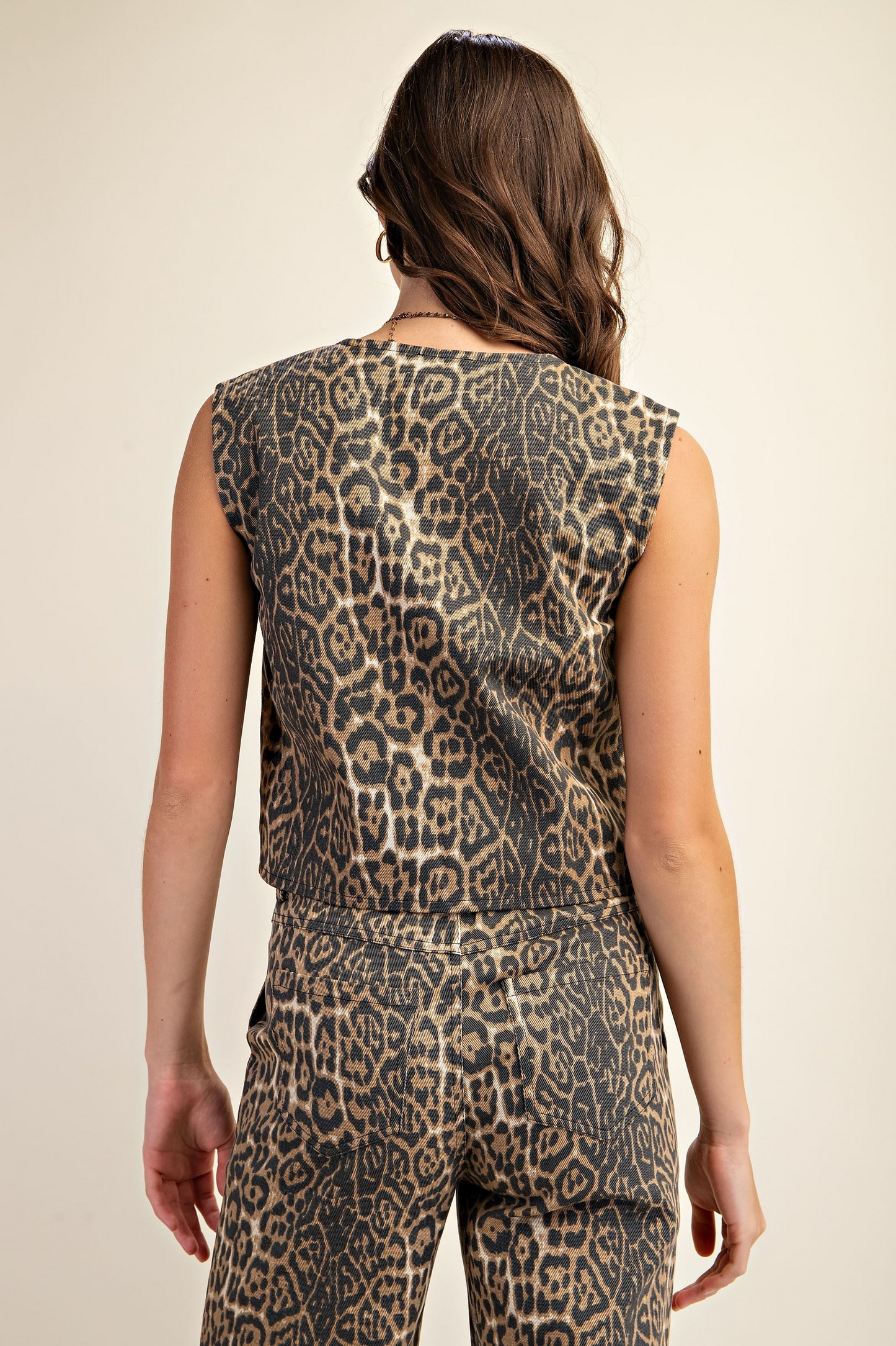 Vixen Leopard Vest