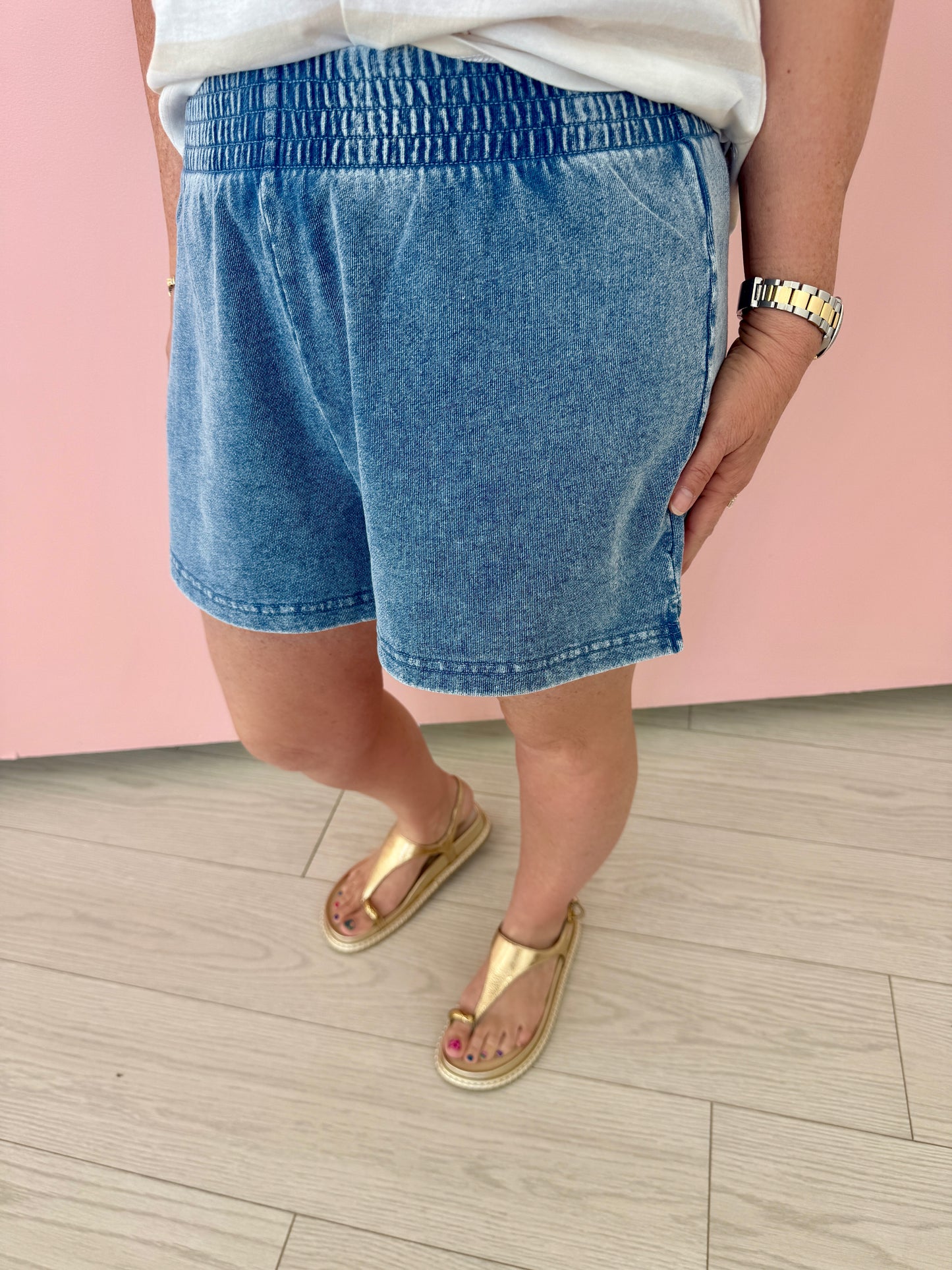 Weekender Knit Denim Short