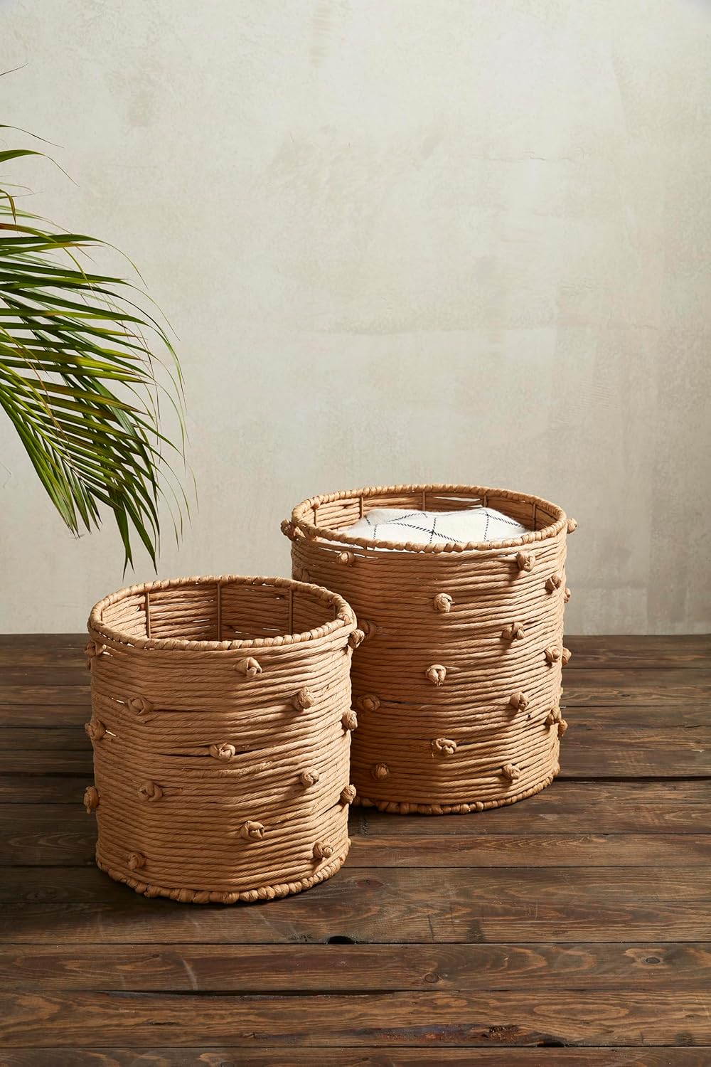 Knot Paper Rope Basket