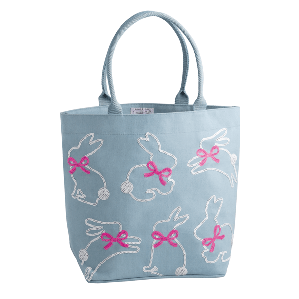 Blue Easter Sparkle Tote