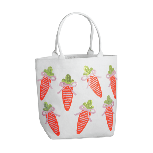 White Easter Sparkle Tote