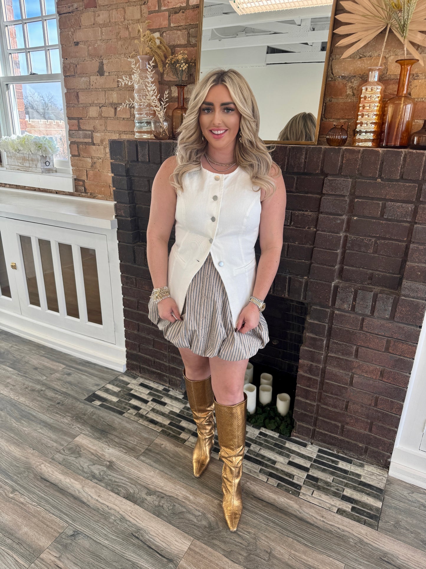 Bethany Bubble Skirt