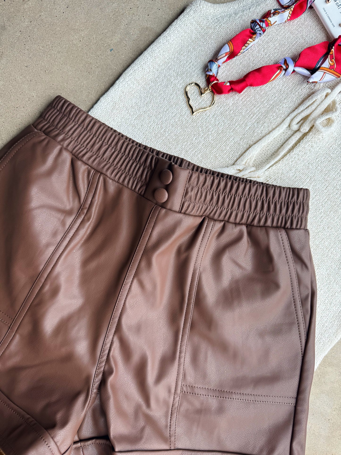Tan Shorts