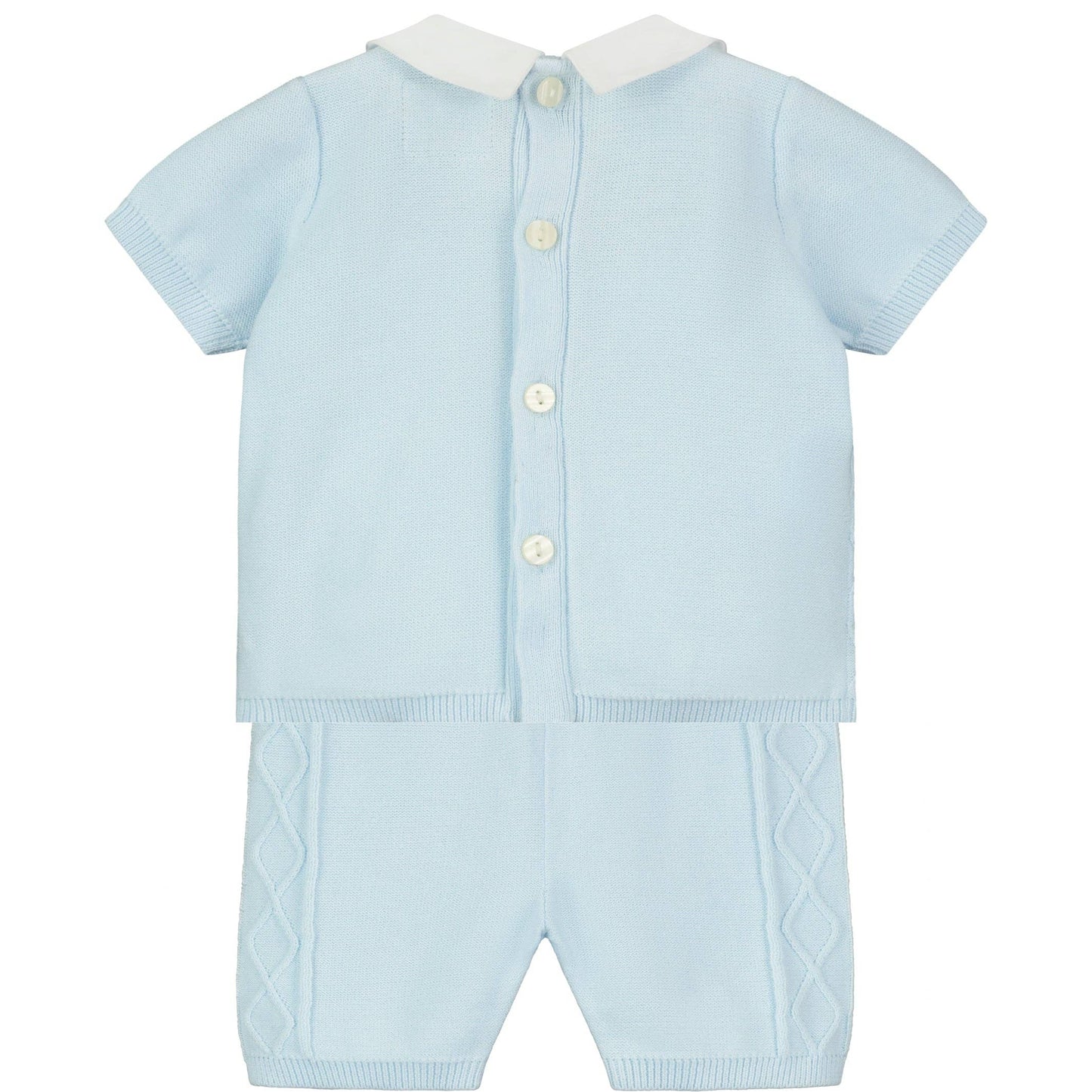 Franklin Diamond Knitted Boys Set: 3 Months 62cm