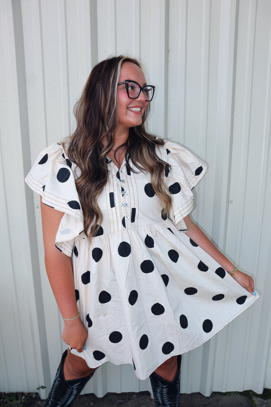 Missy Polka Dot Dress