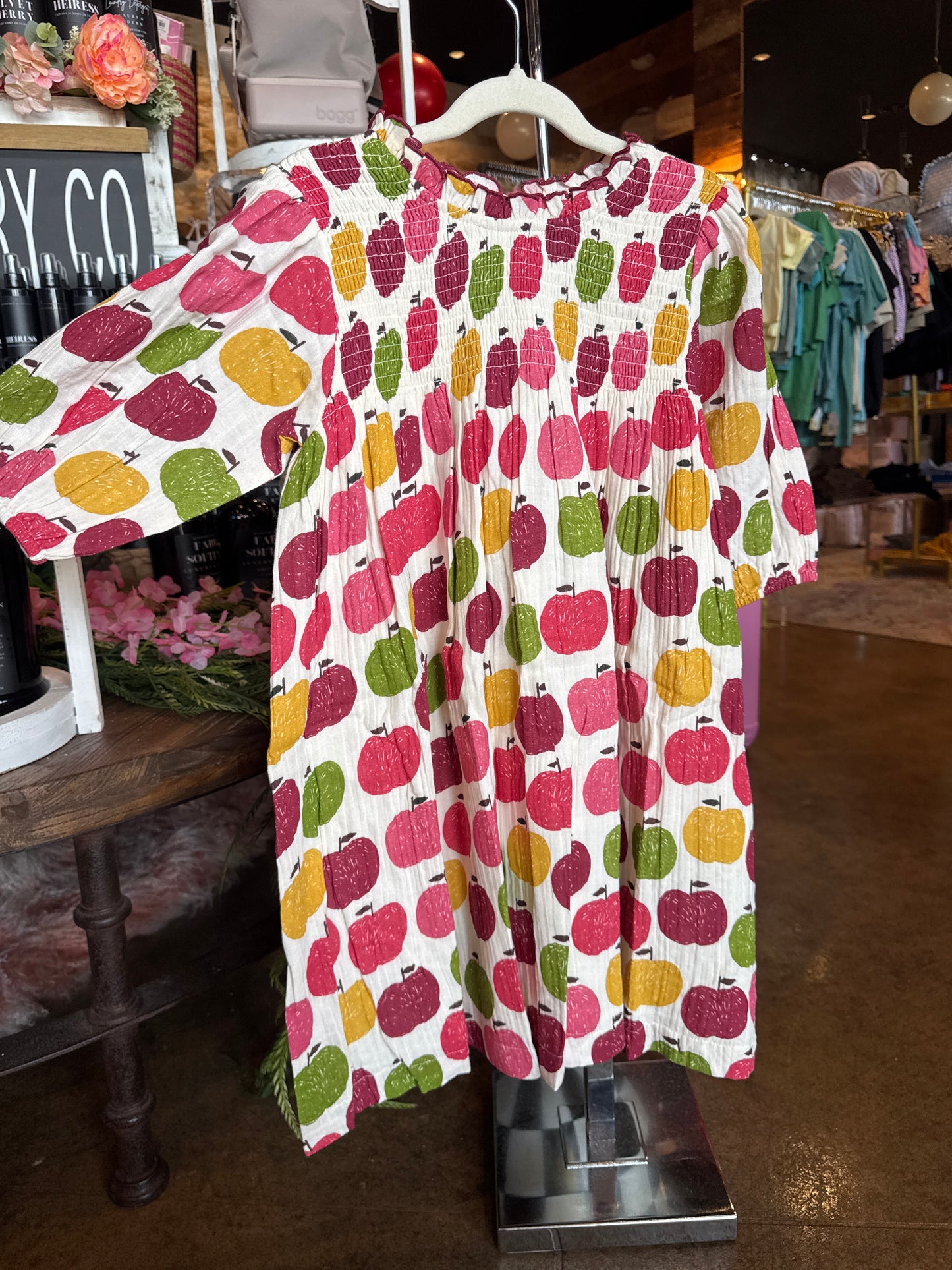 Stevie Puff Sleeve Apple