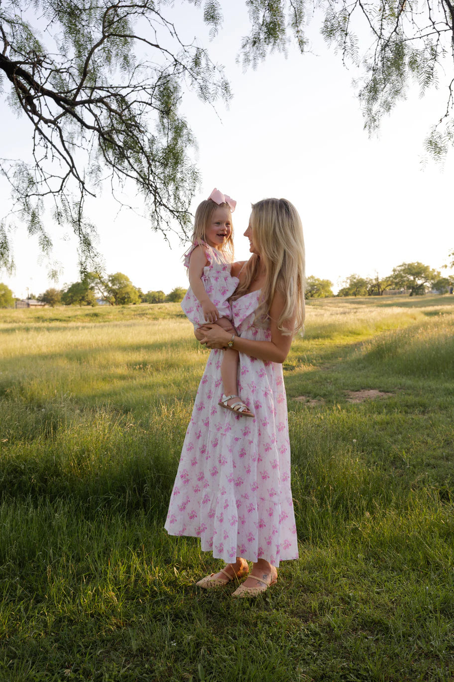 Hallie Bow Midi Dress
