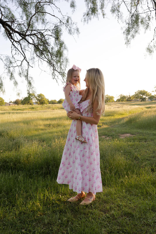 Hallie Bow Midi Dress