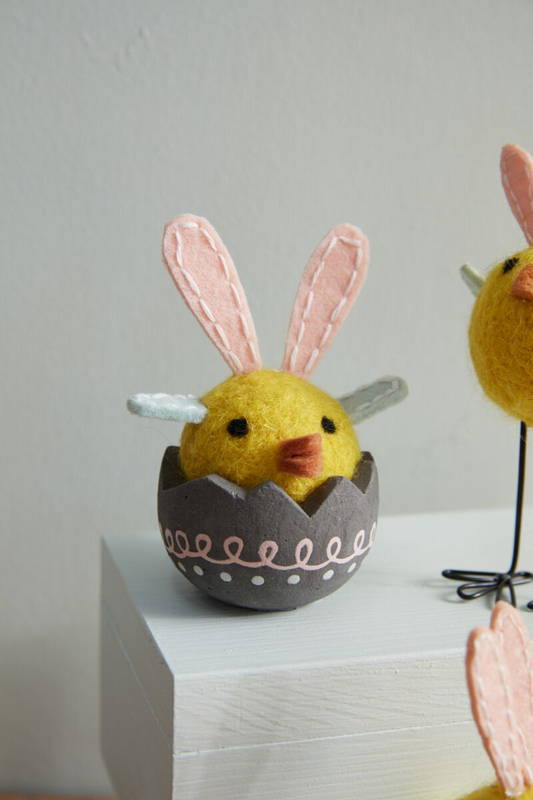 Spring Chicken Figurine