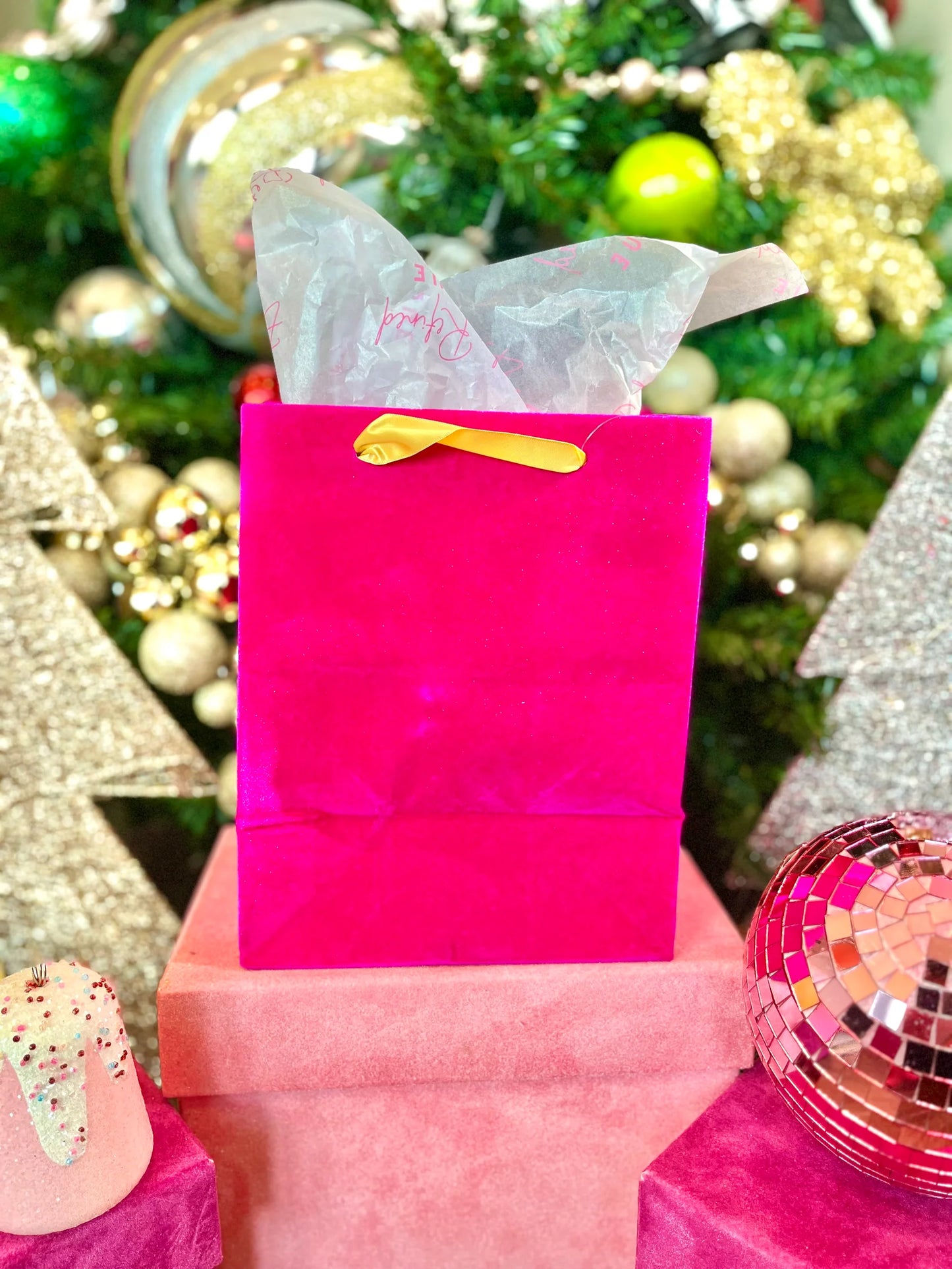 Velvet Gift Bag - Medium