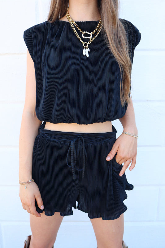 Ashlea Pleated Set