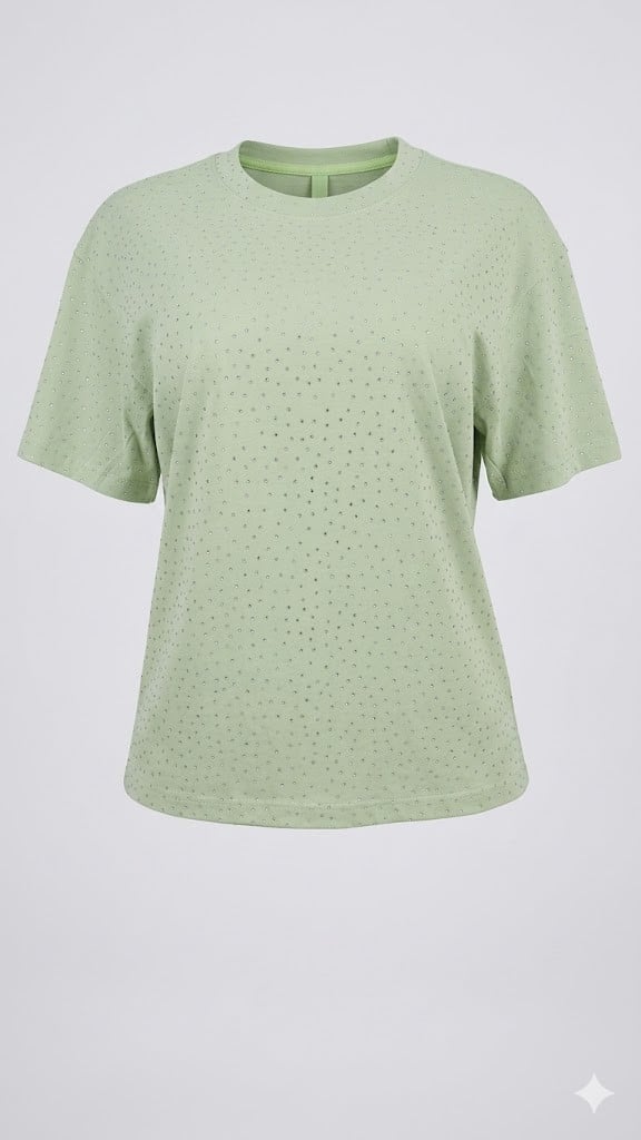 Key Lime Studded Tee