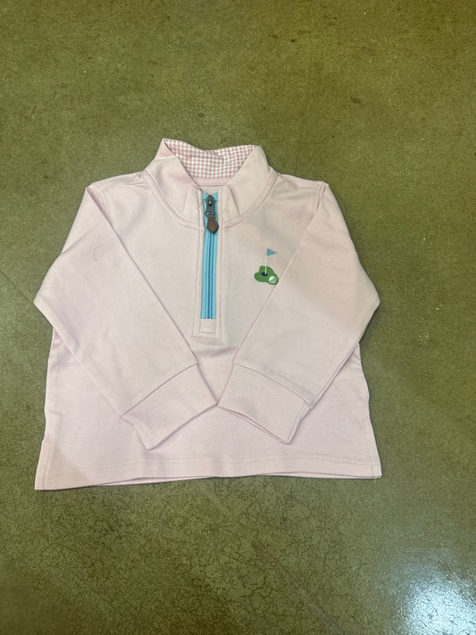 Golf quarter zip Pink