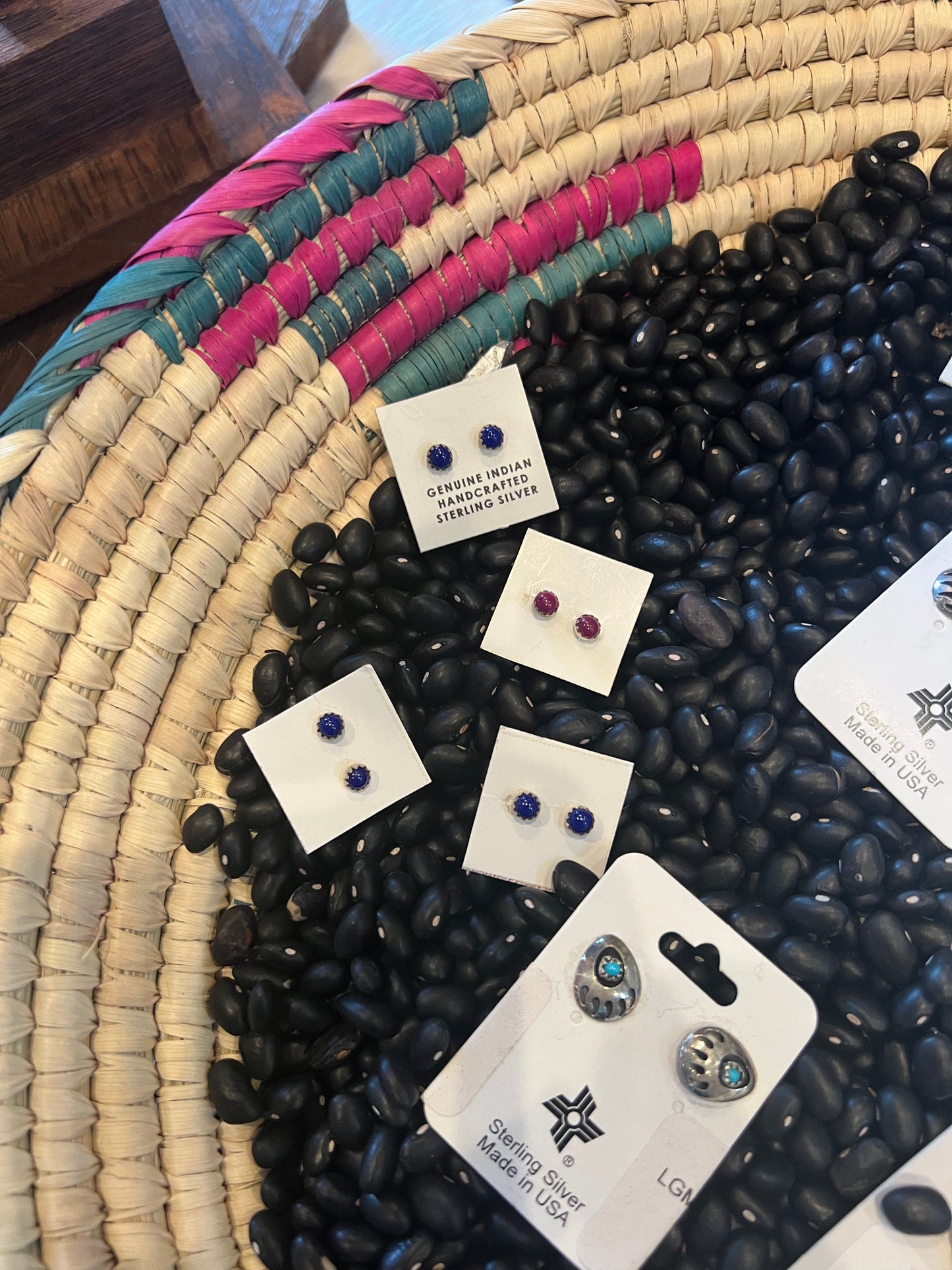 Tiny Sterling studs