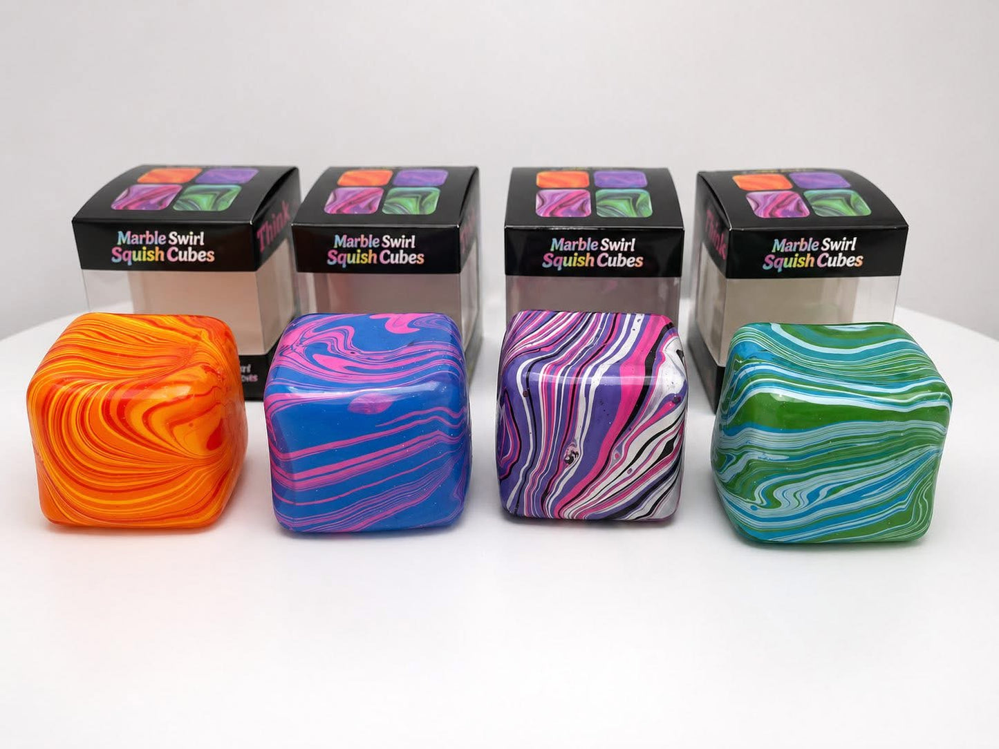 Swirl Cube Squishy