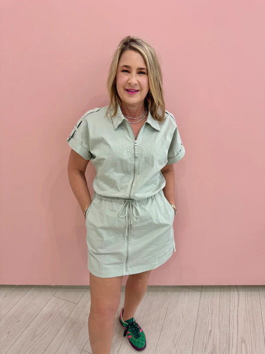 Meg Zip-Up Dress