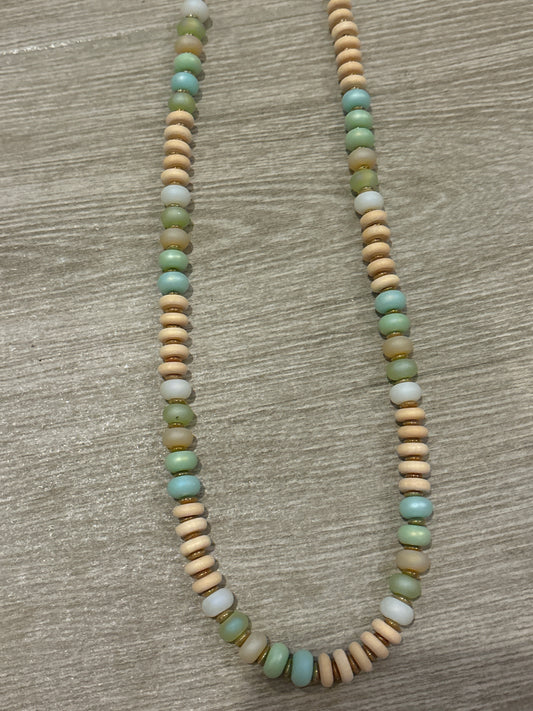 Pastel Bead Necklace