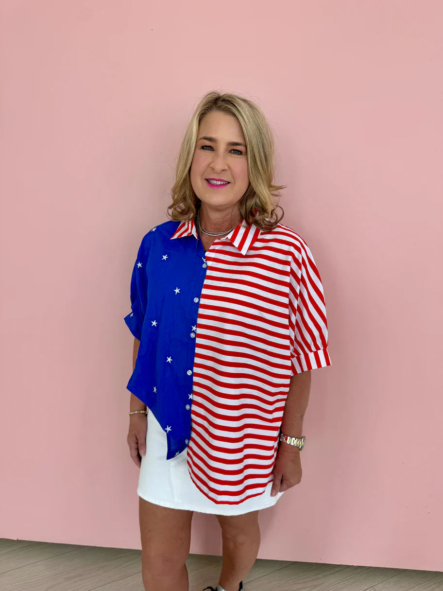 American Flag Shirt