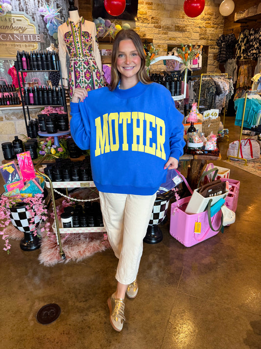 Mother Double Sided Crewneck