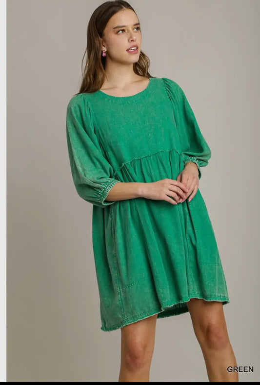 Kelly Green Dress