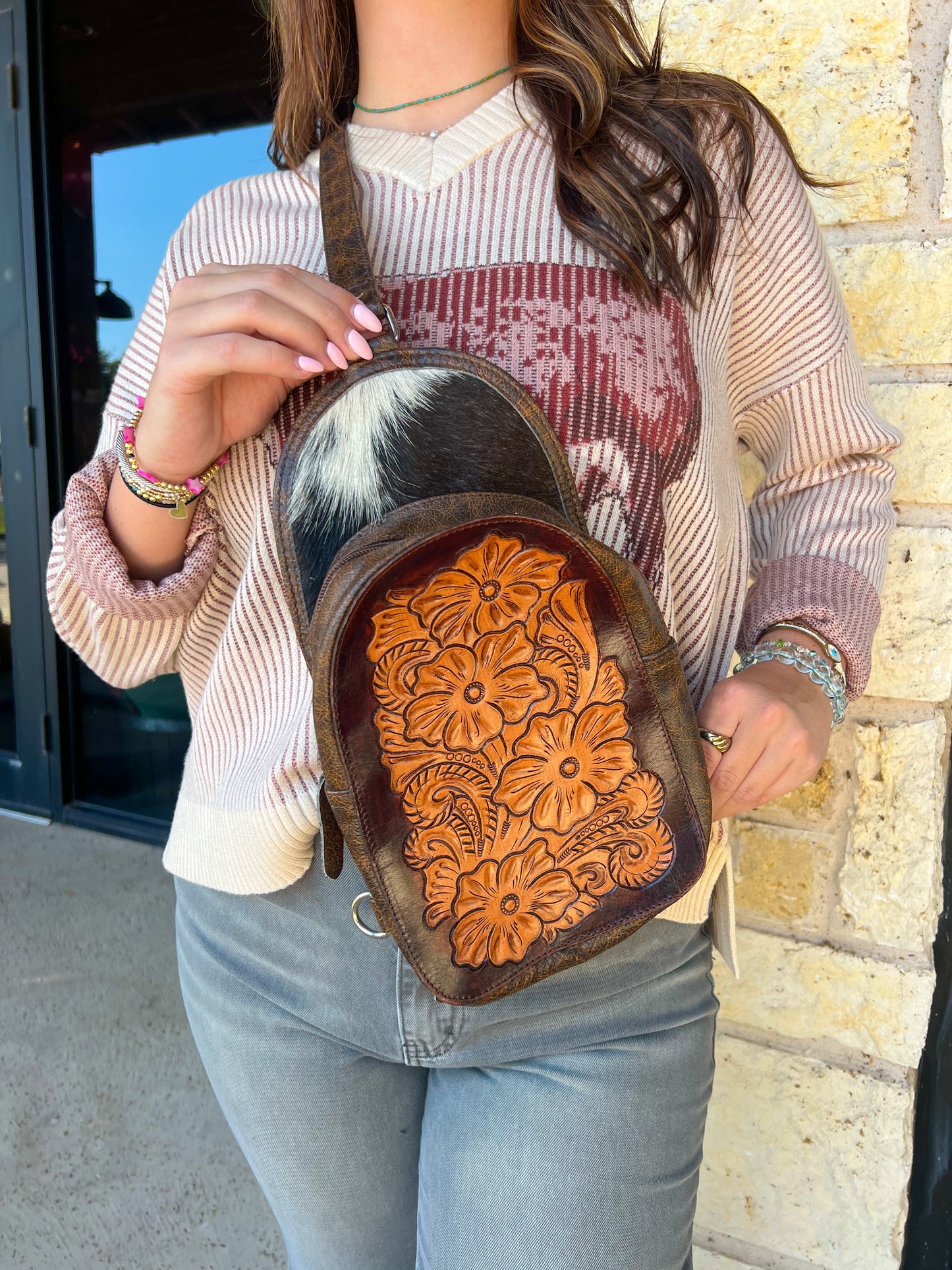 Cowhide Bum Bag