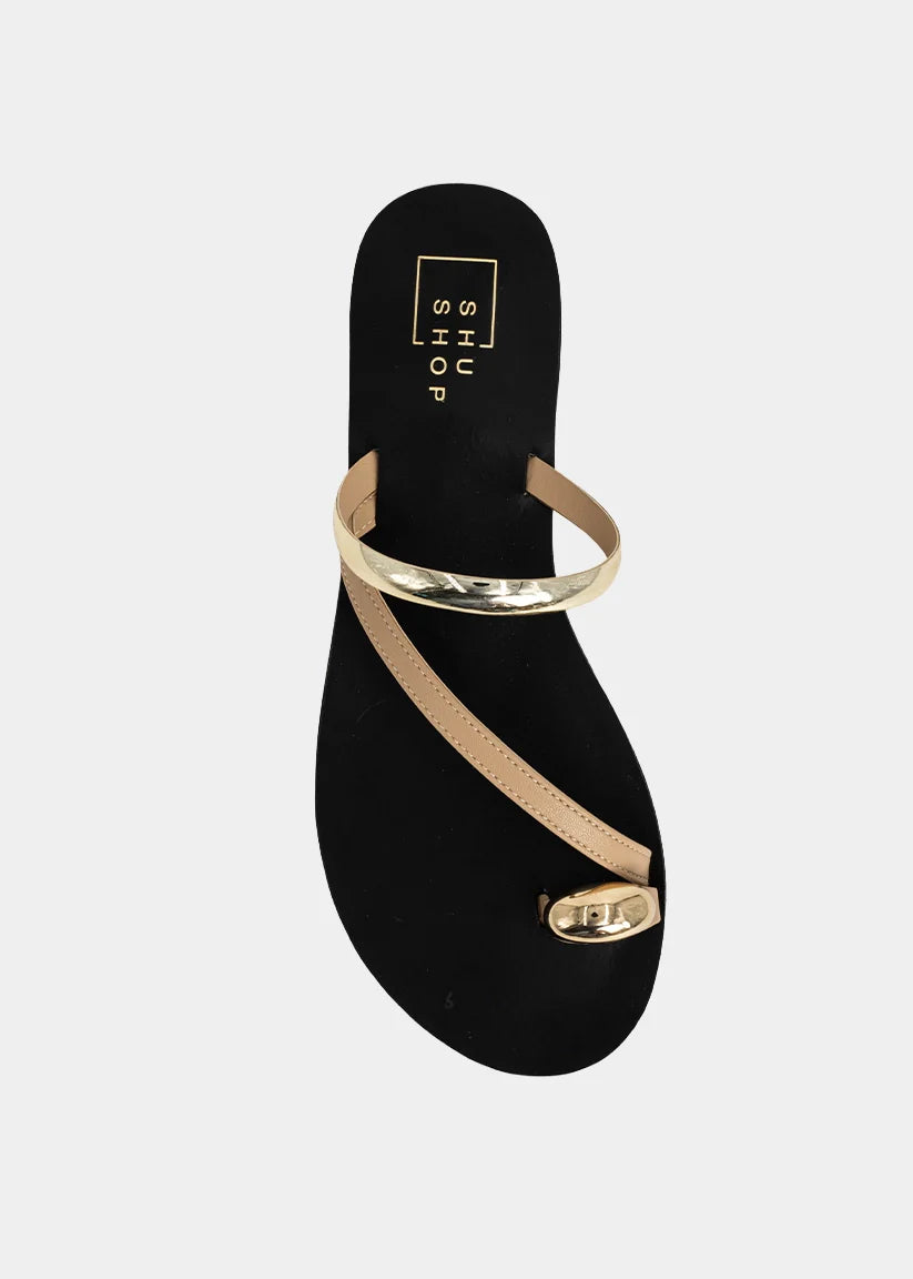 Brenda sandal- Nude