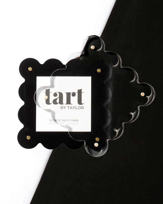 Mini Free Standing Bubble Acrylic Frame - Black