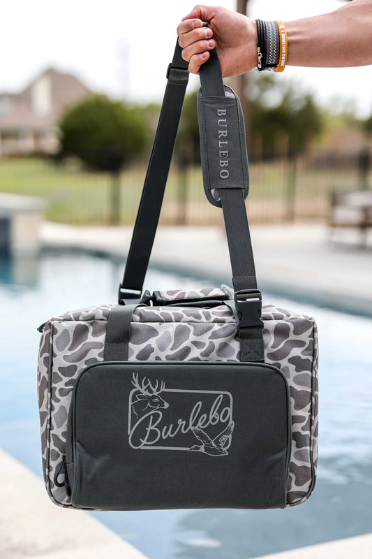 BURLEBO Deer Camo Cooler Bag