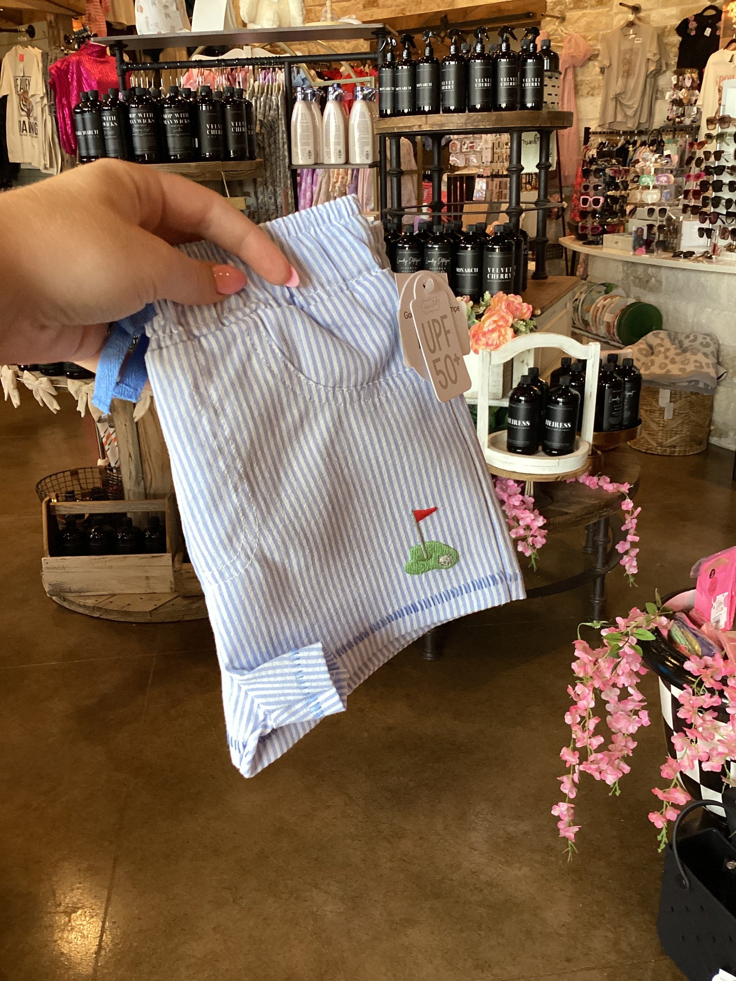 Golf Swim Trunks Stripe
