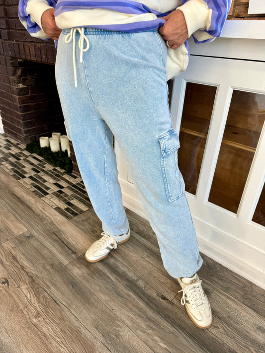 Tempo Knit Denim Jogger