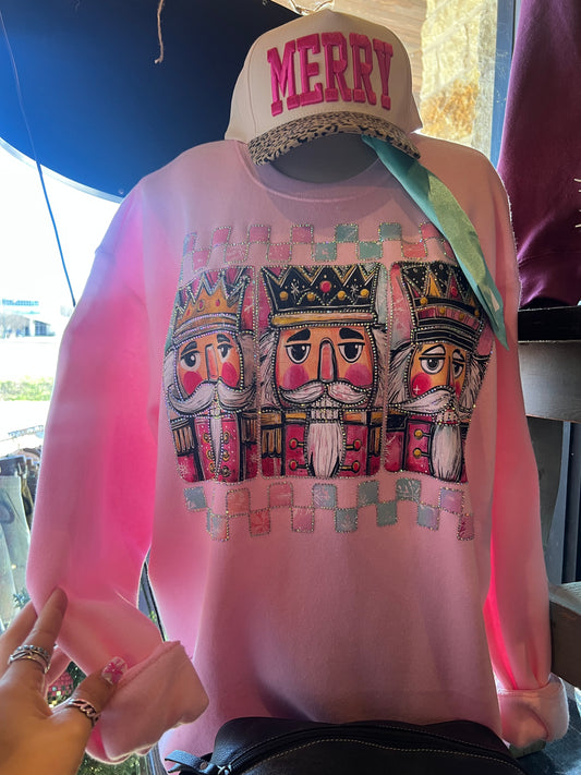 Rhinestone Nutcracker