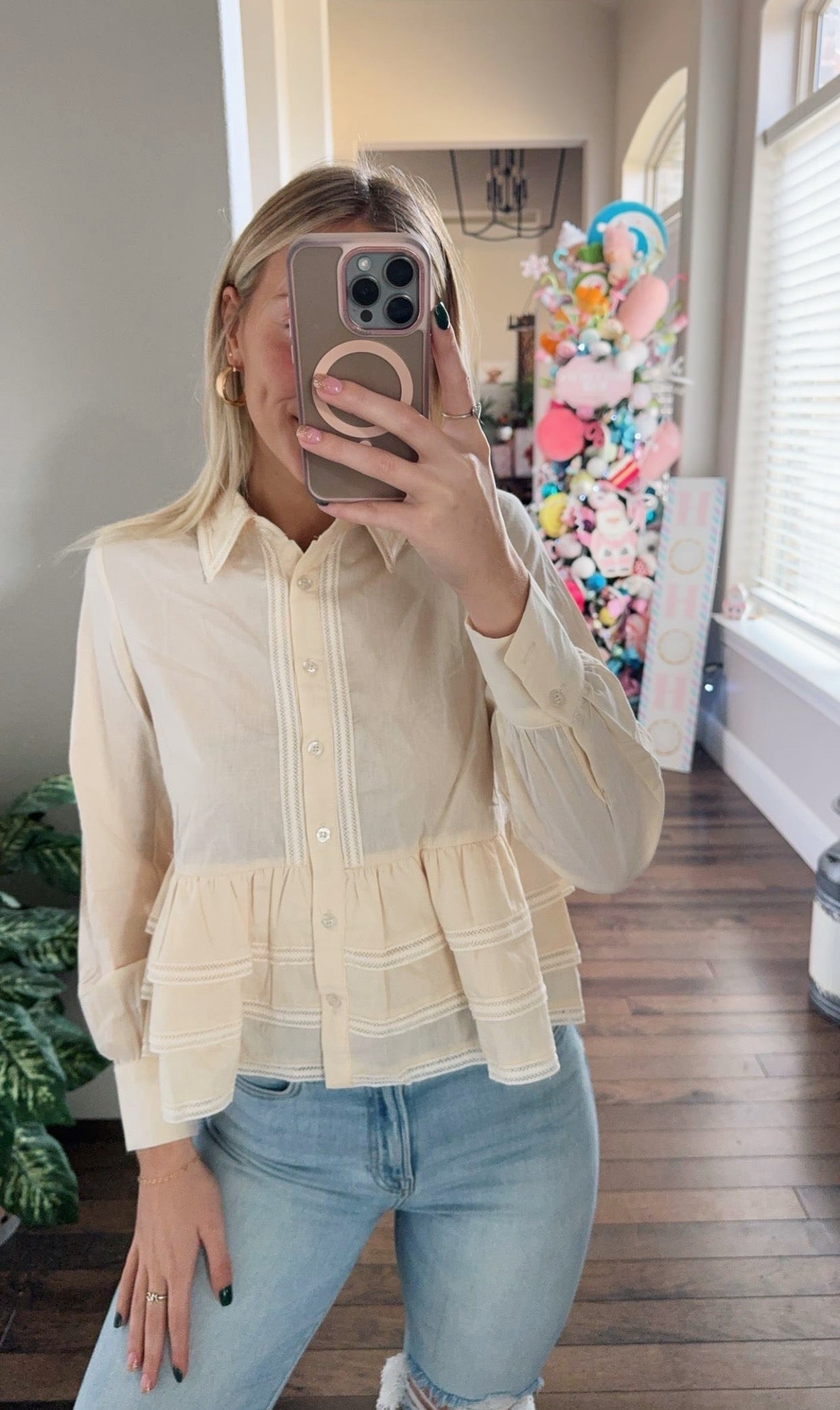 Peplum Top