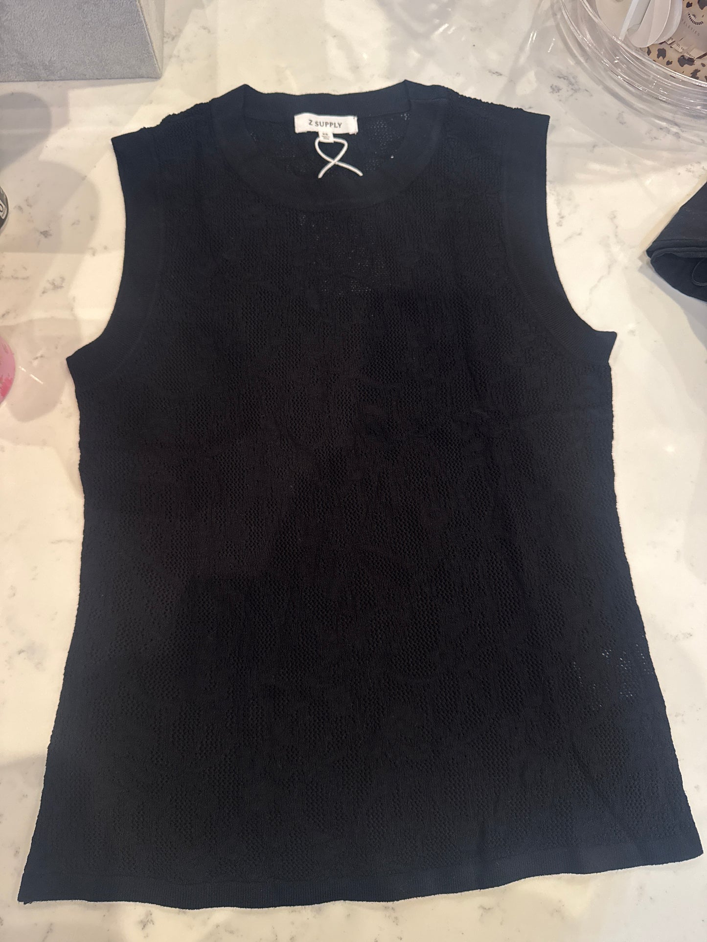 Mesh Tank – Black