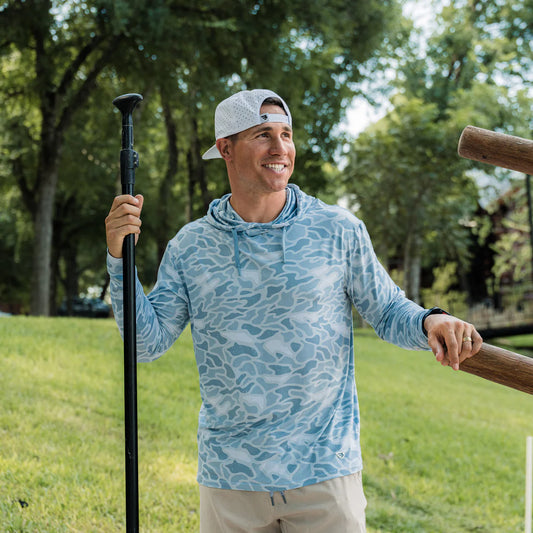 Performance Hoodie - Seaside Camo