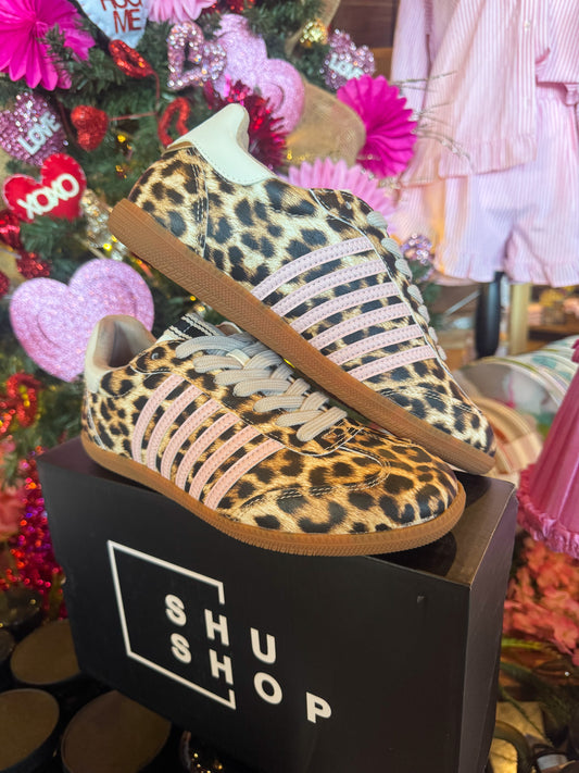 Stevie Leopard Print Sneaker