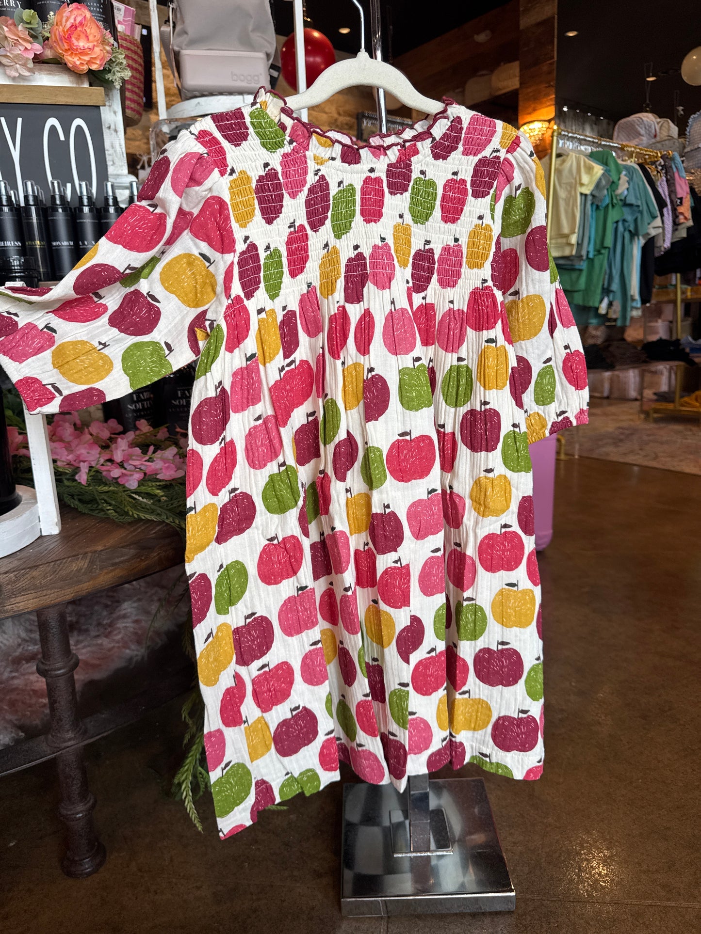 Stevie Puff Sleeve Apple