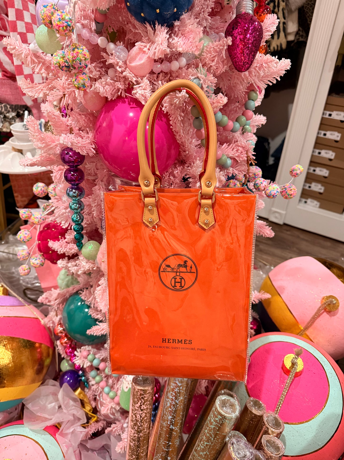 HERMES SMALL SHOPPING BAG