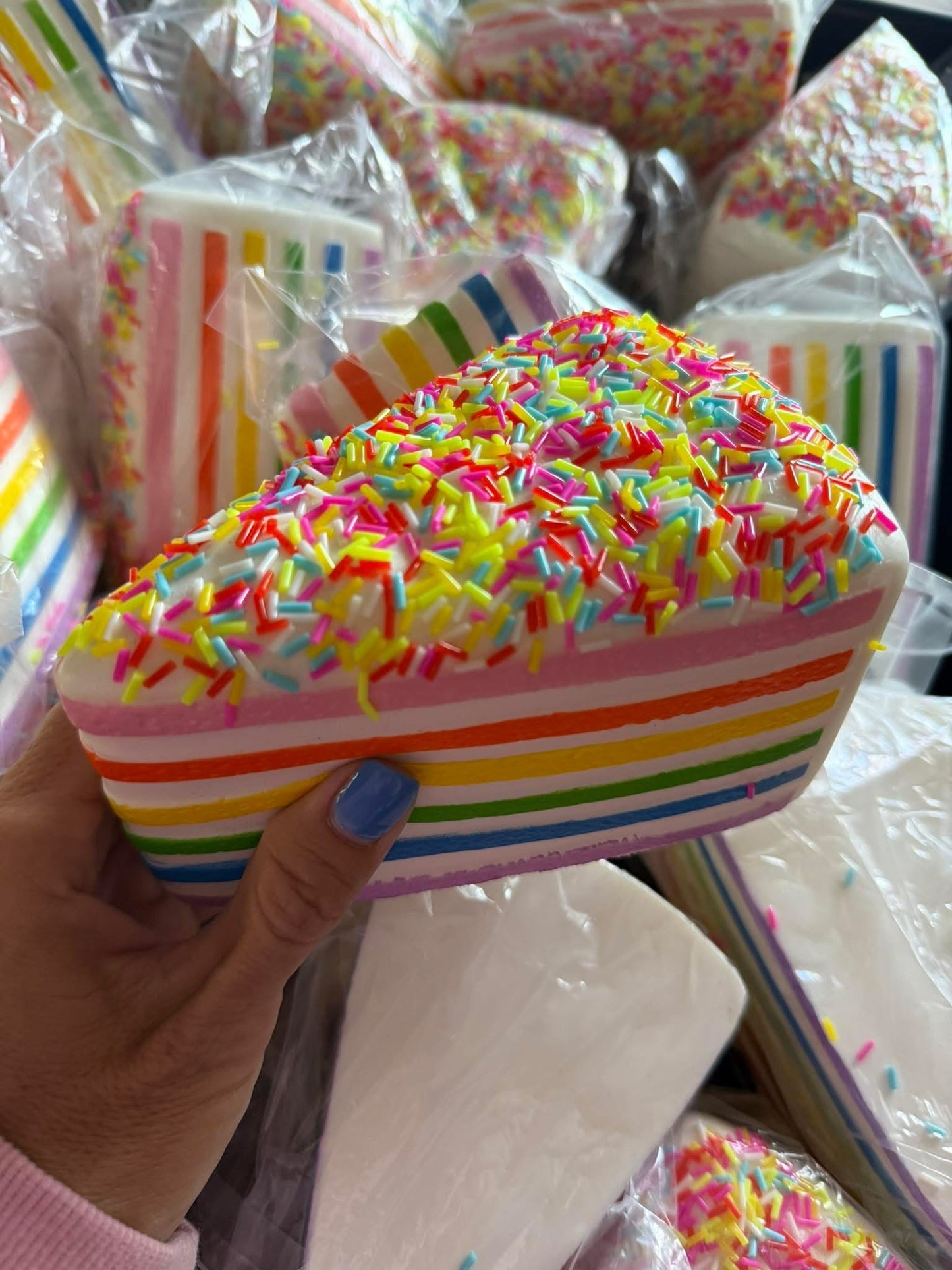 Squishy Sprinkle Cake
