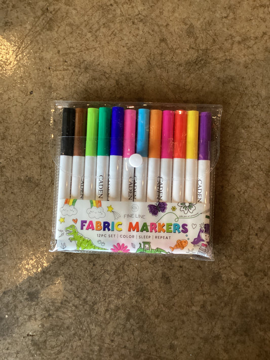 fine line fabric markers