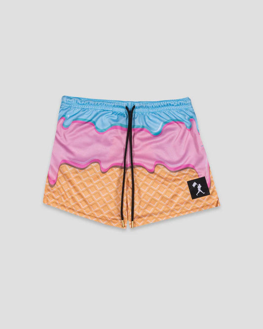 Ice Cream Sundae Mesh Shorts