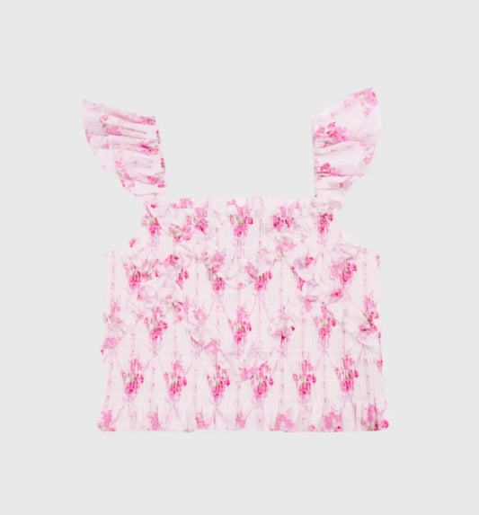 Hallie Ruched Tween Top