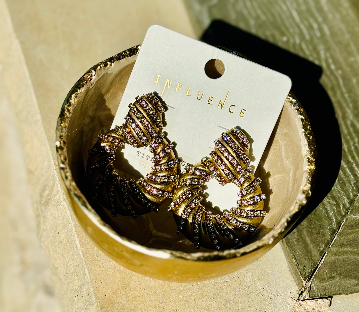 Door knocker earrings