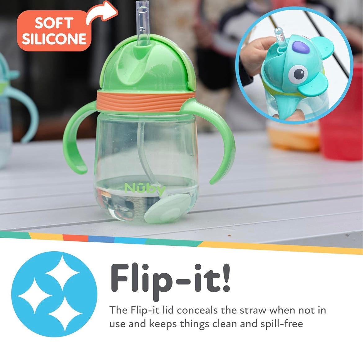 Nuby Dino cup
